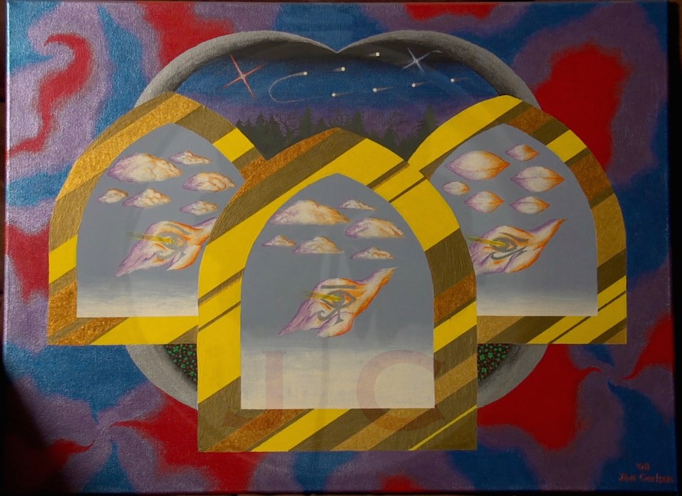 Visions (metallic)_16X20 w:o frame_$100